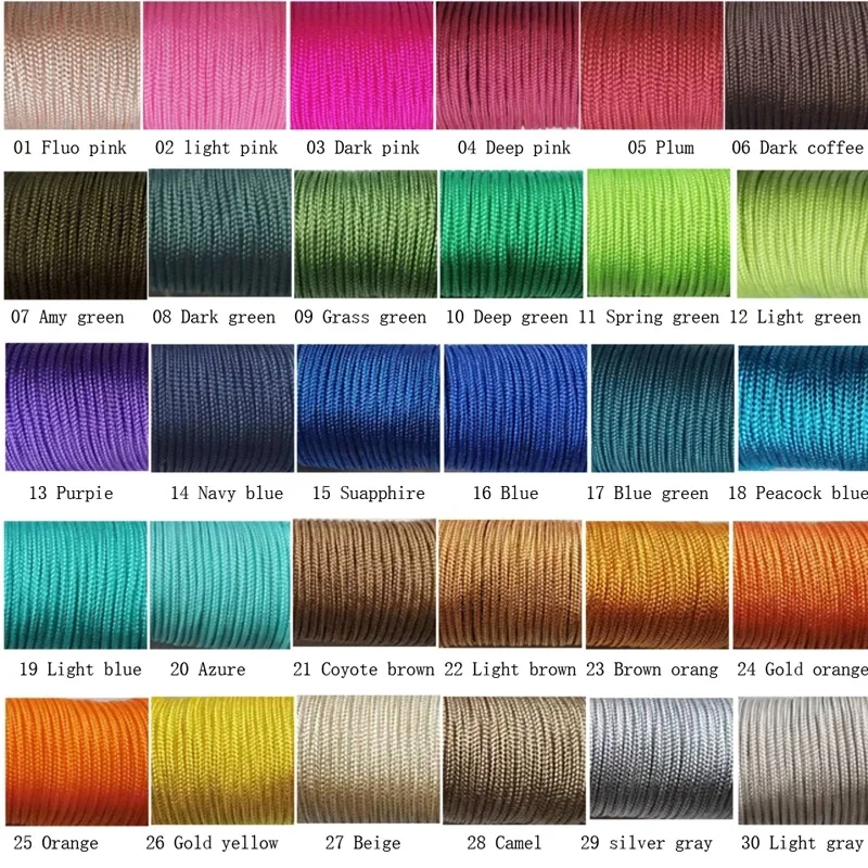 Wholesale Supplier high quality 8 strand rope braided nylon twisted fishing ropes PP packaging twine camping tent rope 6mm