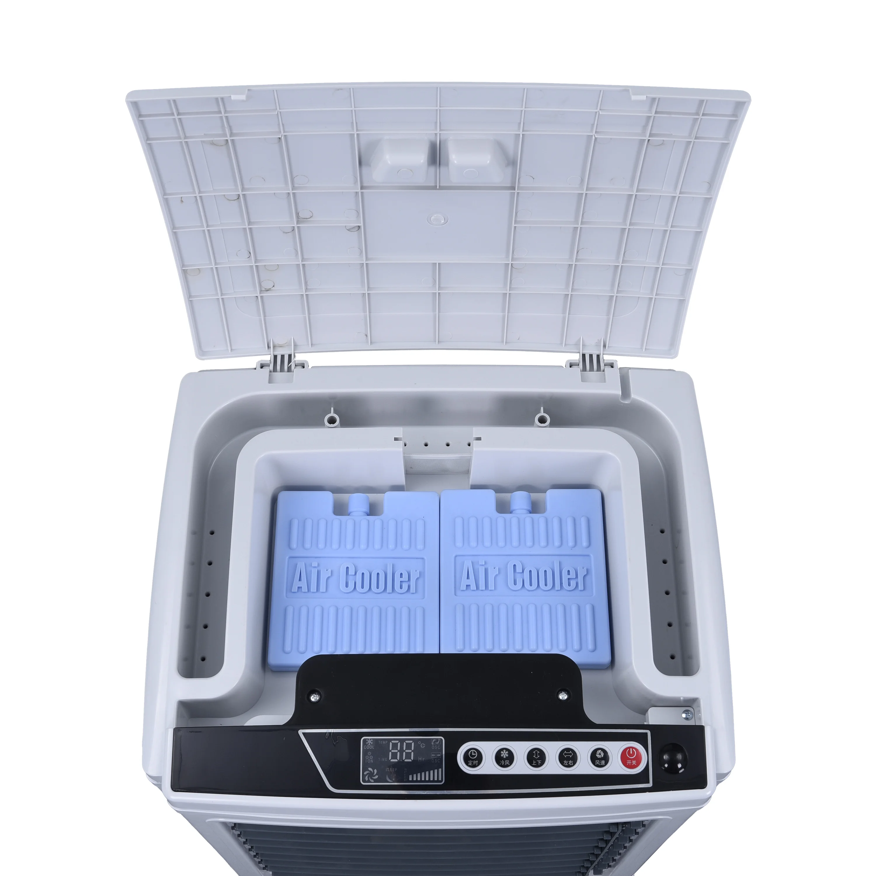 Wholesale 110V 220V industrial 60 liter timed tower air coolers for outdoor and indoor use