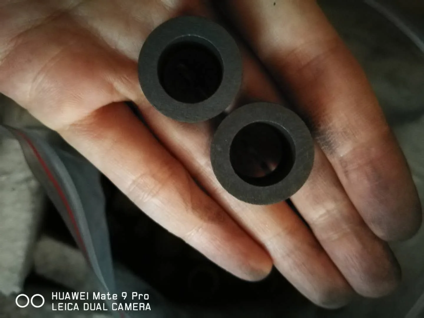 Antimony impregnated graphite  bearings