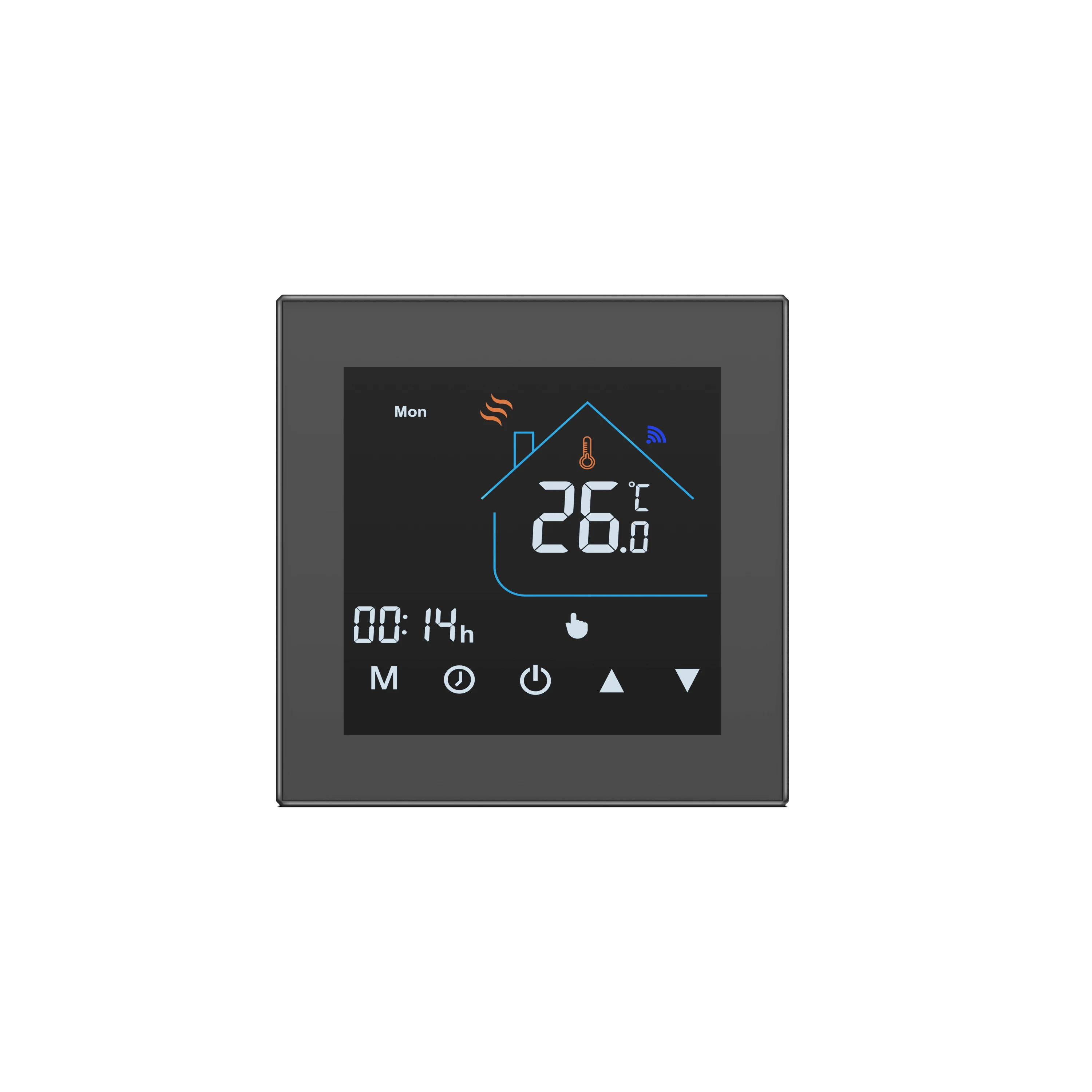 Tuya WiFi Wireless Smart Mobile App Control Floor Heating Thermostat with Voice Control for Google Alexa