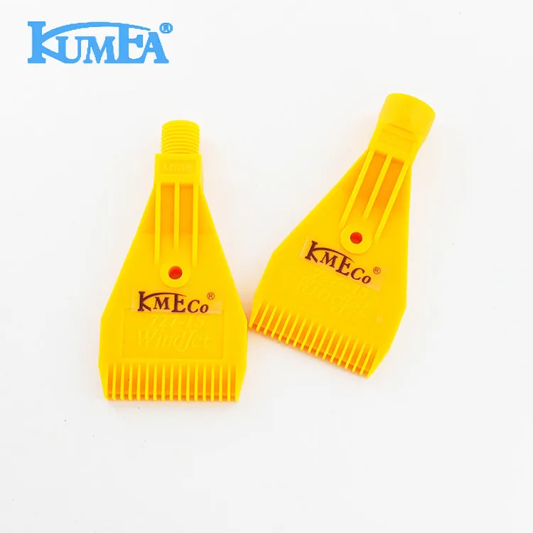 KUMEA 727 ABS Plastic Blowing Nozzle WindJet Air Blowing Nozzle 1/4 Wind Jet Flat Spray Compressed