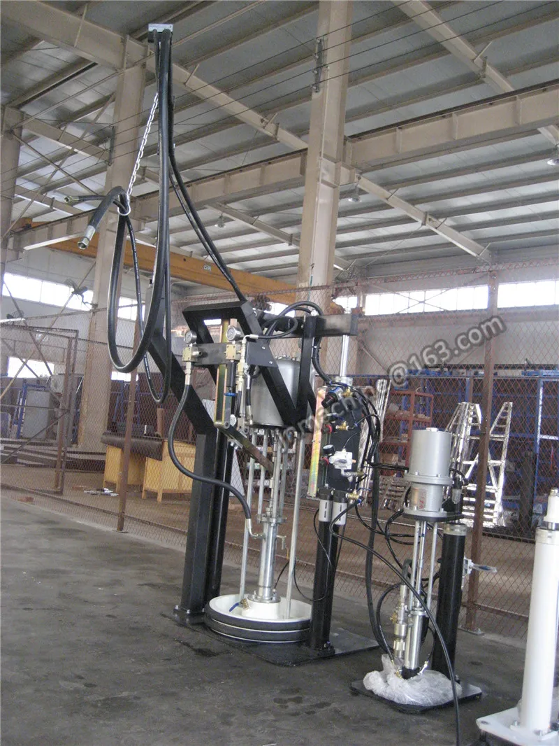 Hollow glass double glaze glass semi-automatic silicone coating machine