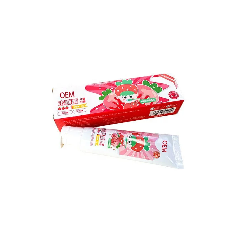 Dentifrice blanchissant  Natural kids toothpaste pasta de dientes para ninos/bebes/ninos child tooth paste