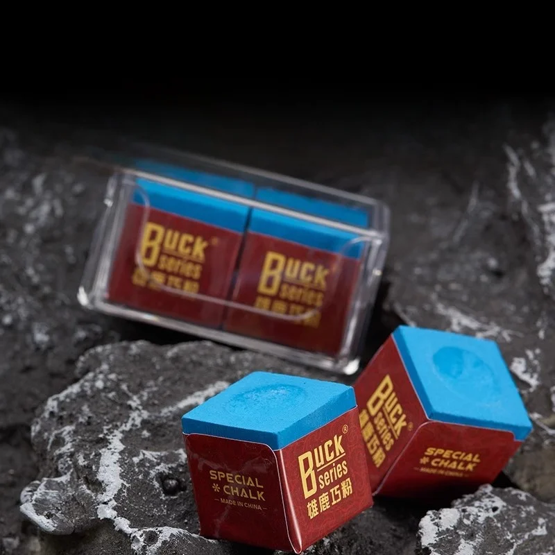 High-Quality Snooker Cue Chalk Has Good Friction