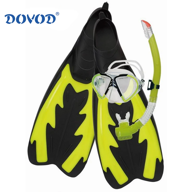 Diving snorkel fins set professional diving equipment wholesale