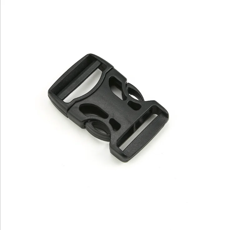 Manufacturers direct plastic buckle wholesale black backpack buckle plastic parts