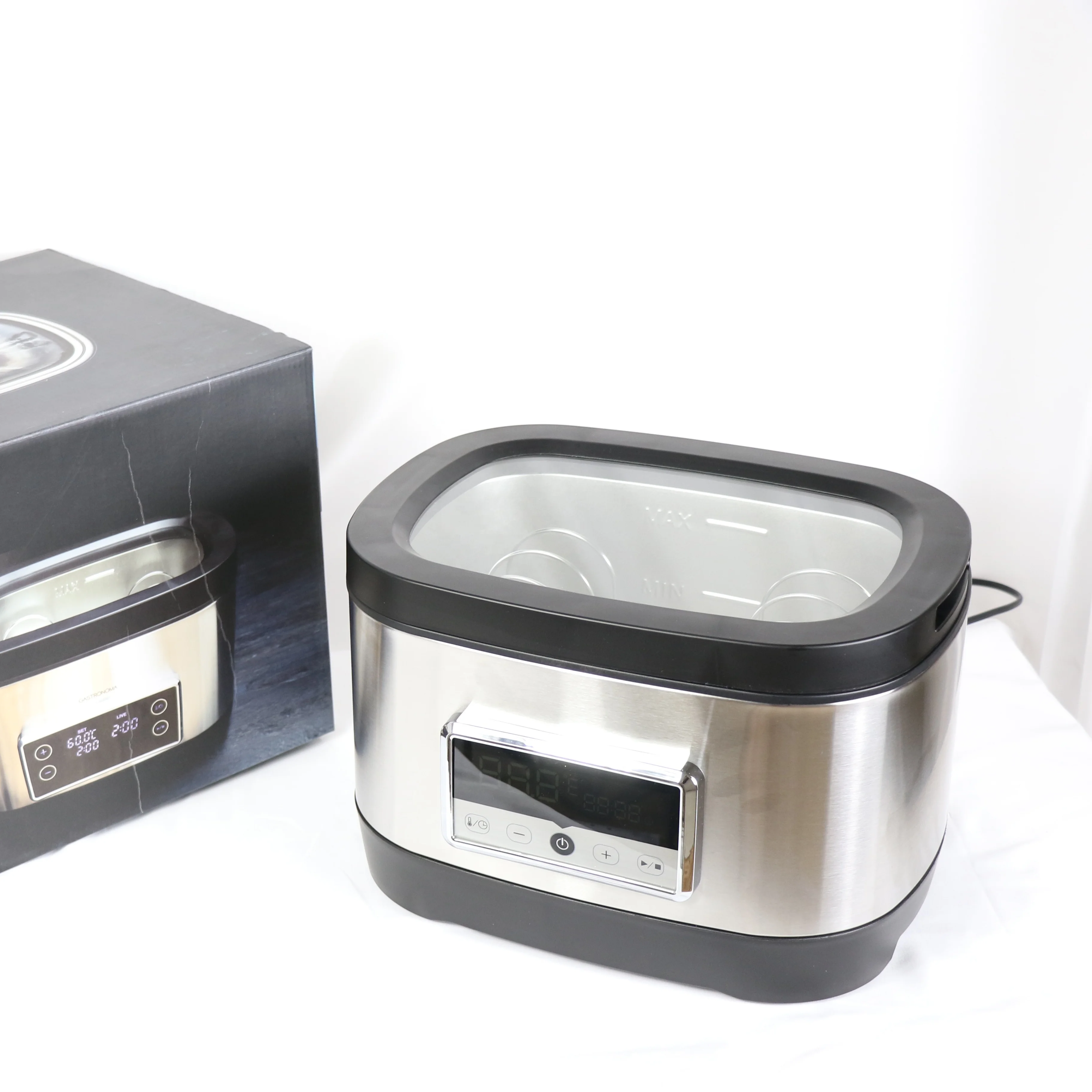 Household Slow Cookers and Sous Vide OOTD Mini Slow Cooker Portable Sous Vide Cooker