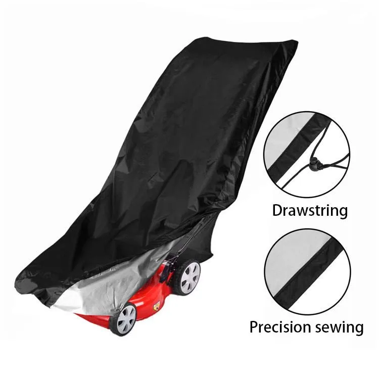 Lawnmower cover outdoor waterproof rainproof dust cover with drawstring storage bag Weeder covers