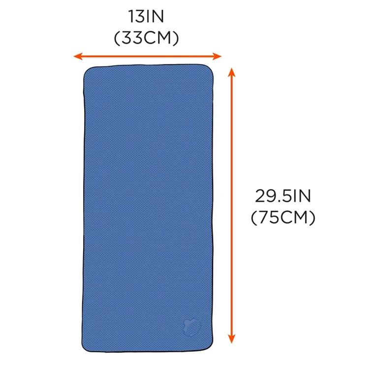 Instant Evaporate Evaporative Thick Cold Weave Ice Pva Cooling Towel