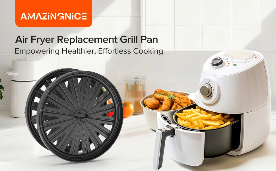 2024  Absorbable oil and Easy cleaning and high temperature resistance Baking rack  Foldable Air Fryer Rack for kitchen