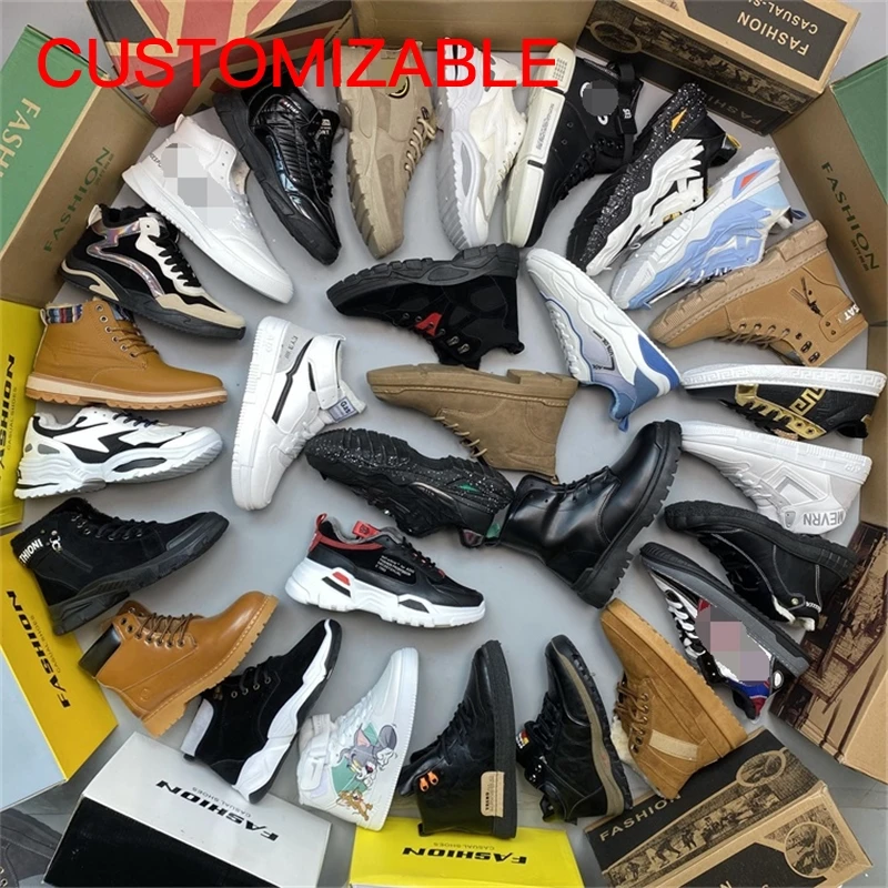 M1111  cheap price men sport sunborn shoes stock Bulk mixed trendy sneakers wholesale