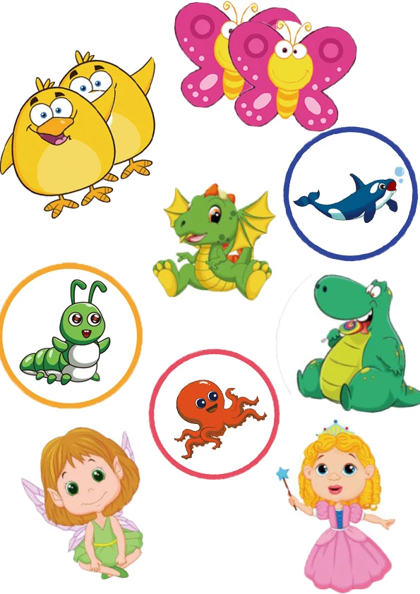 Educational Sticker for Kids Animal Stickers Teachers Classroom Use Potty Training Sticker
