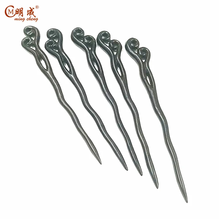 
High-quality black sandal wood carved hairpin stick on sales 