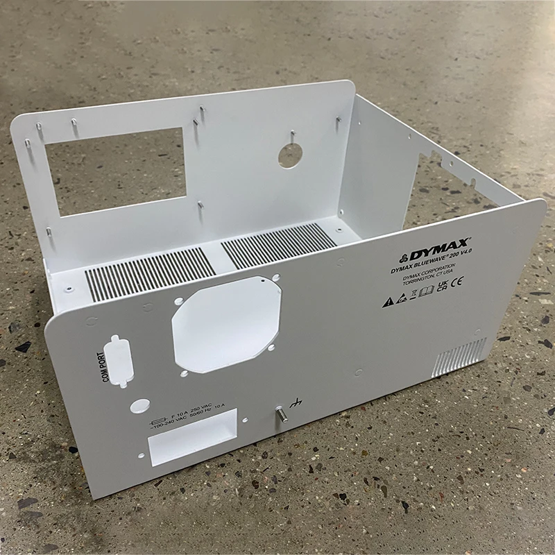 OEM Sheet Metal Enclosure Chassis Case Fabrication Equipment Bending Stamping Aluminum Parts Welding Assembly Services