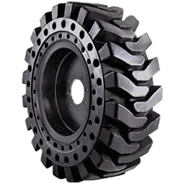 Chinese Factory High Quality Skid Steer Loader Solid Tire 10-16.5 12-16.5 14-7.5 15-19.5
