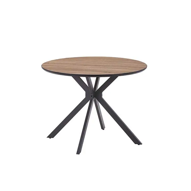 Hot Sale Dining Room Furniture Round Table 2 seater metal legs Outdoor coffee And