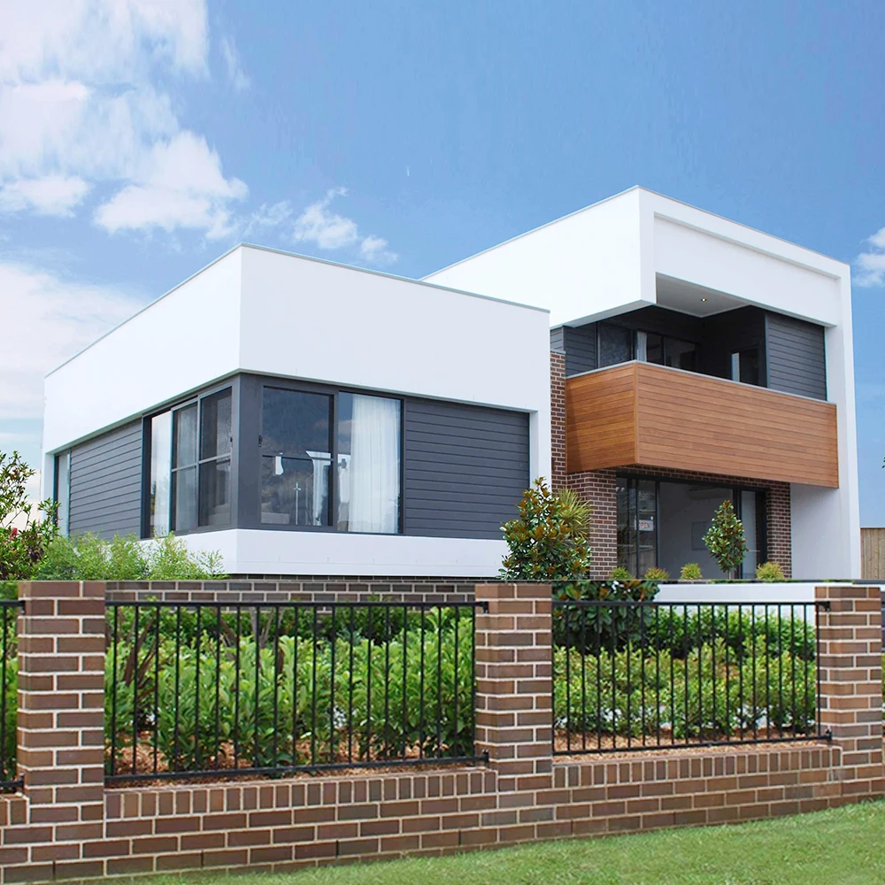 Modern Prefabricated Villa Steel Structure Building Construction