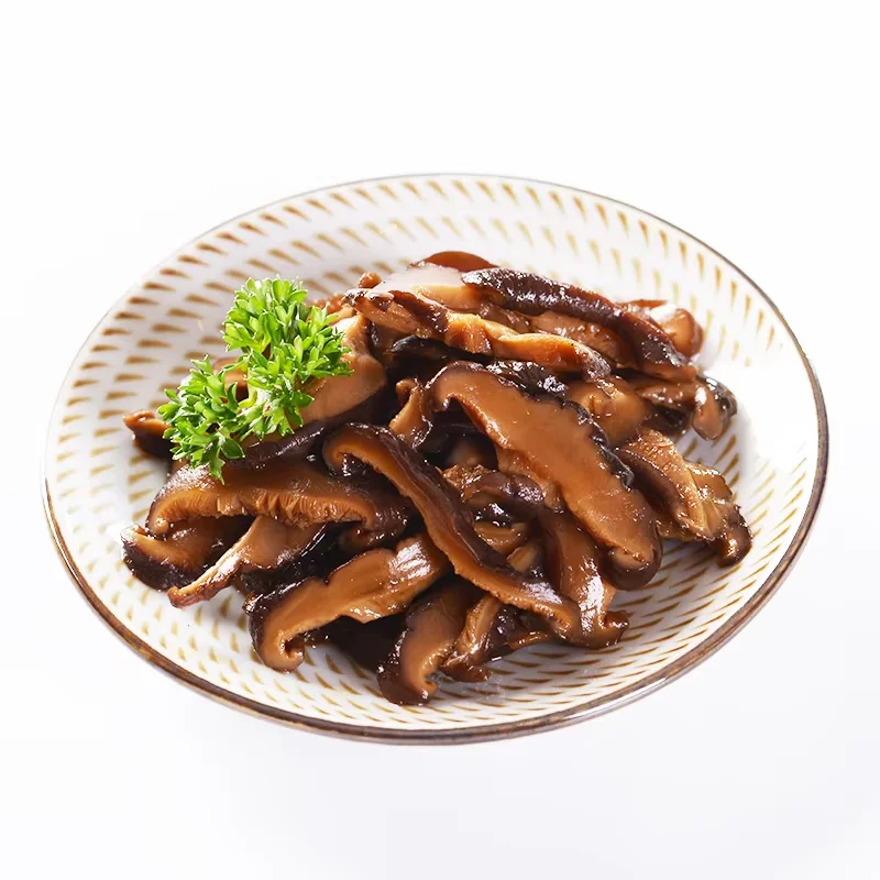Factory Wholesale Delicious Seasoned Shiitake Slice Perfect for Soups and Stews Mushrooms Strips