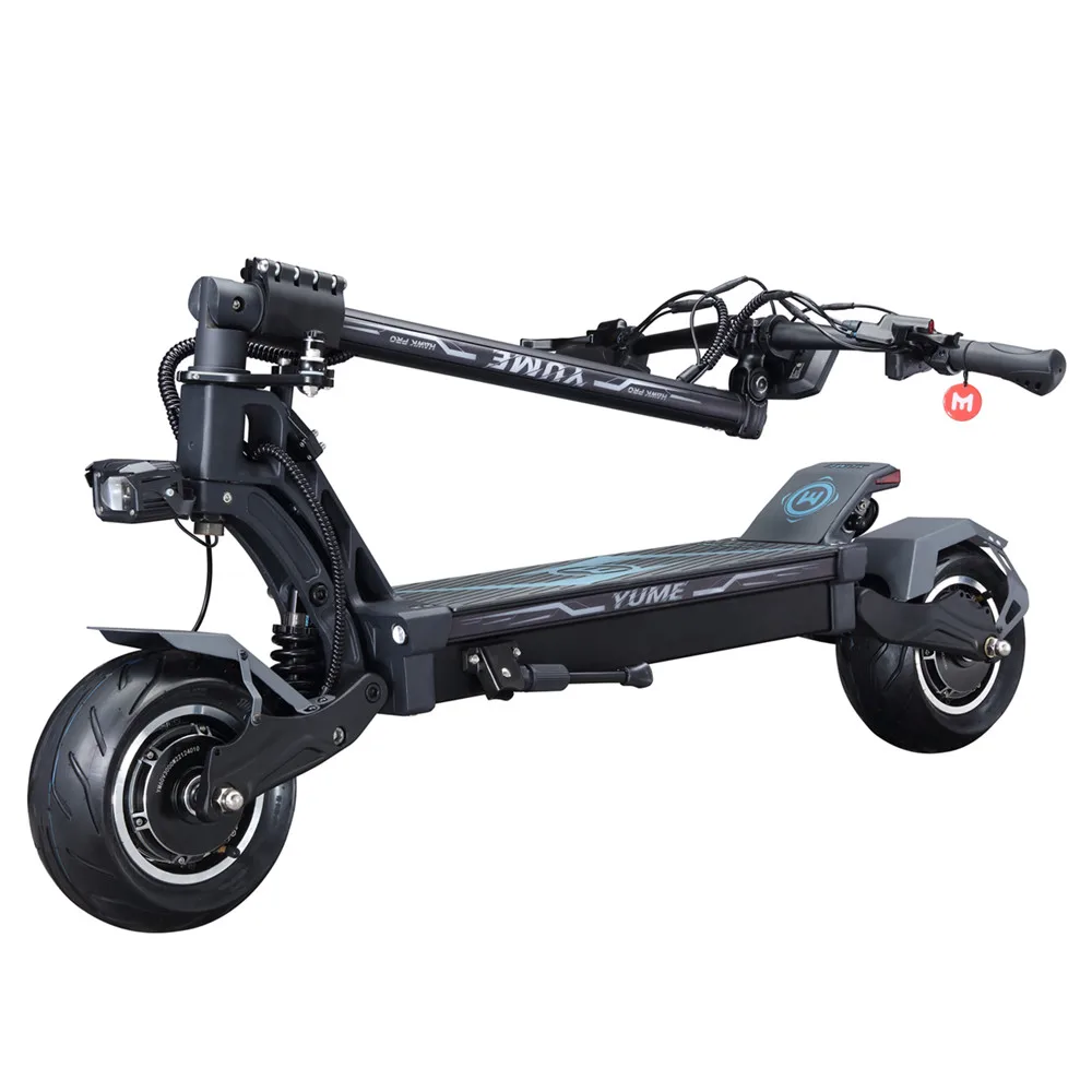 YUME New Aluminum Alloy Electric Scooters Hydraulic Brake 60v 6000w Citycoco Off Road Tire Electric Motorcycle For Adult