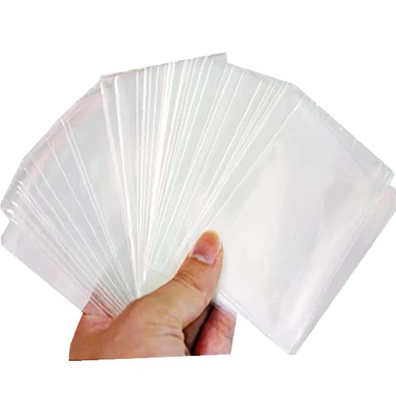 Transparent Penny Trading Card Saver Protectors Sleeves Soft Clear Baseball Card Sleeves