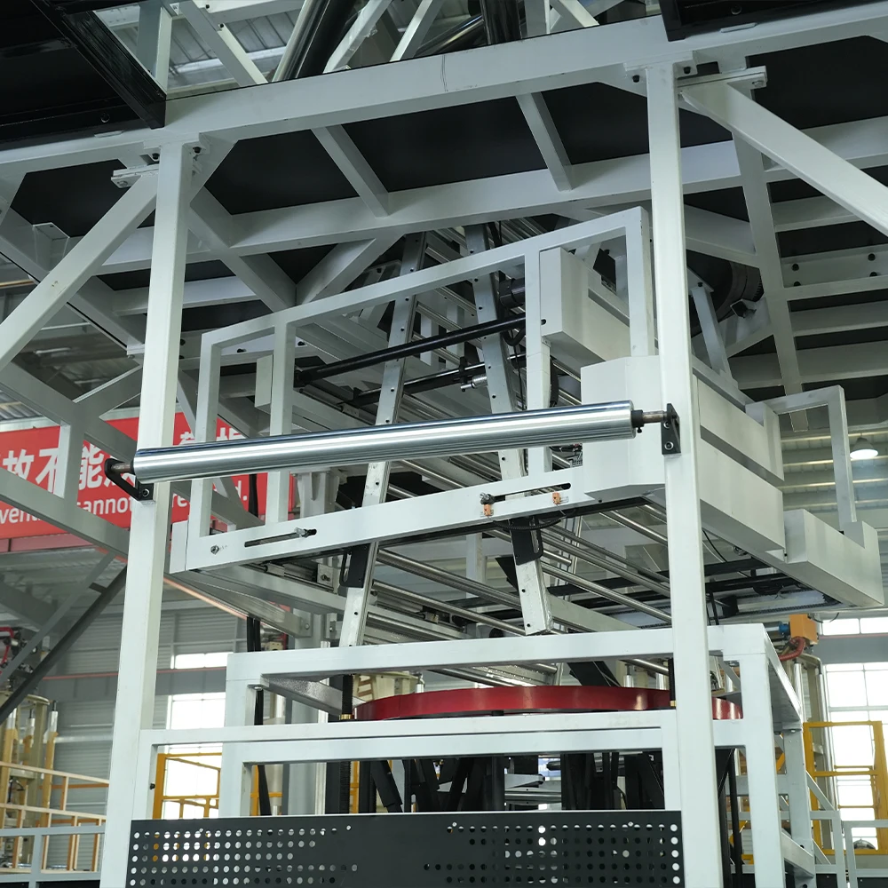 Safe and reliable 2024 Automatic multilayer co-extrusion film blowing machine 7 layers film blowing machine