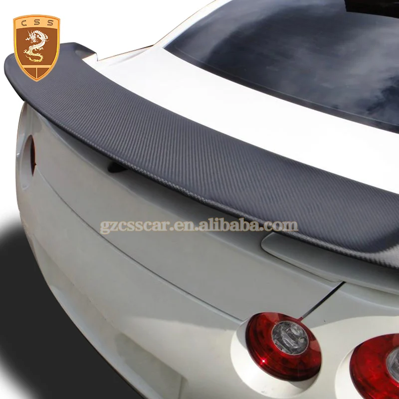 Стильный универсальный спойлер из углеродного волокна CSS Design OEM для заднего спойлера GTR