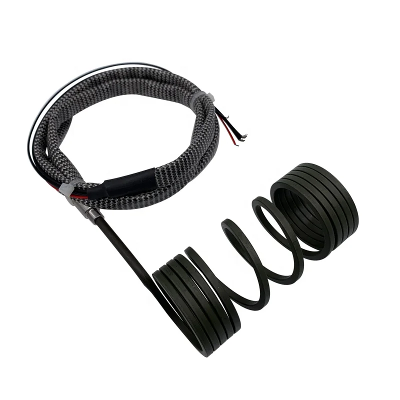 Нагреватель с пружинной катушкой для формовки под давлением