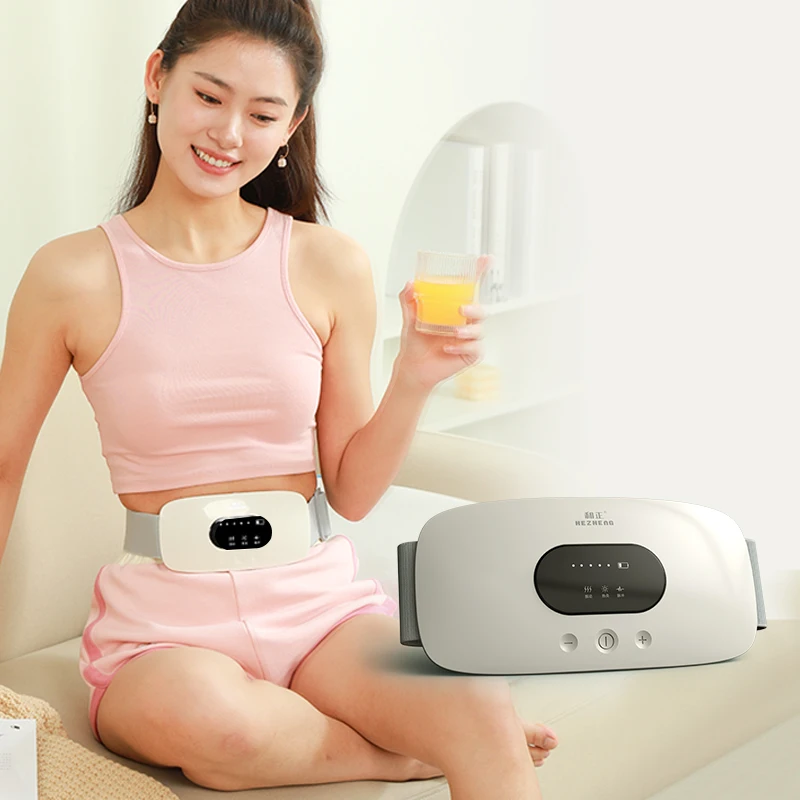 Trending Hot Products Heating Waist Massager Vibration Slimming Belt Air Pressure Belly Abdomen Relax Therapy Machine for Women