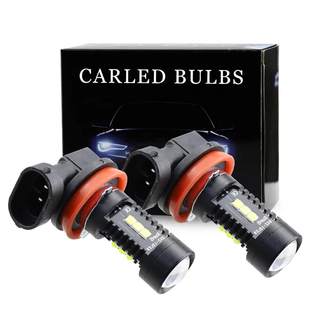 
Auto led headlight H8/H9/H11 super bright fog light 12LED 60W led bulbs 