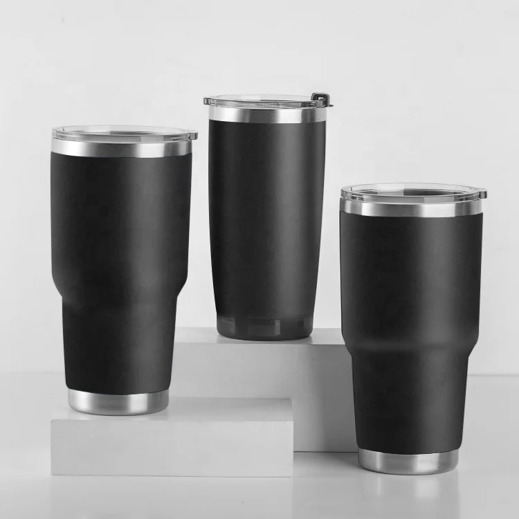 2021 Amazon Hot Sale Customized Logo Double Wall Stainless Steel Thermal Vacuum Blank Coffee Color Wine Pipe Mug