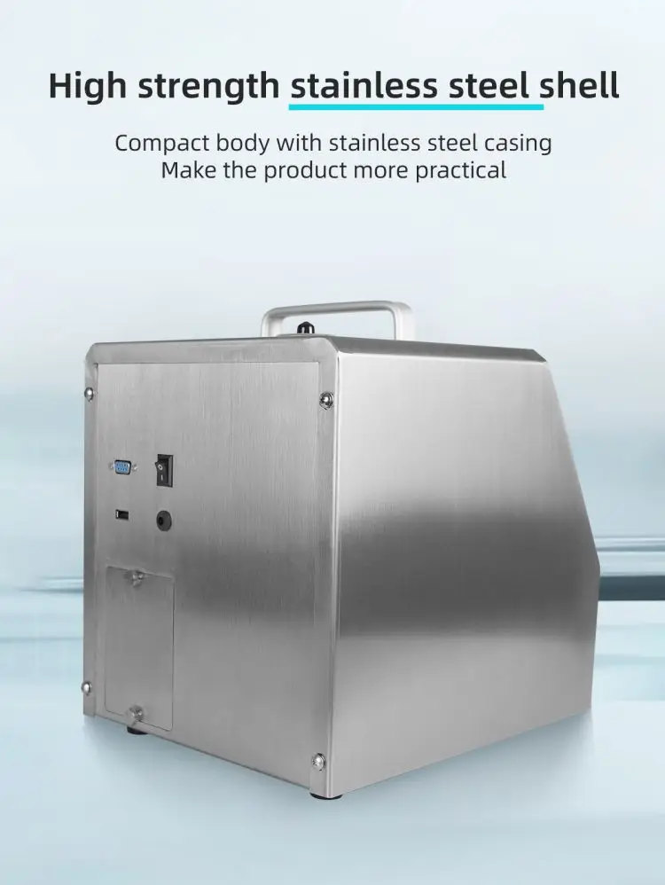 HJCLEAN Y09-316DS 6 Channels   28.3L/min Airborne Particle Counter  with dot matrix printer  su304 house