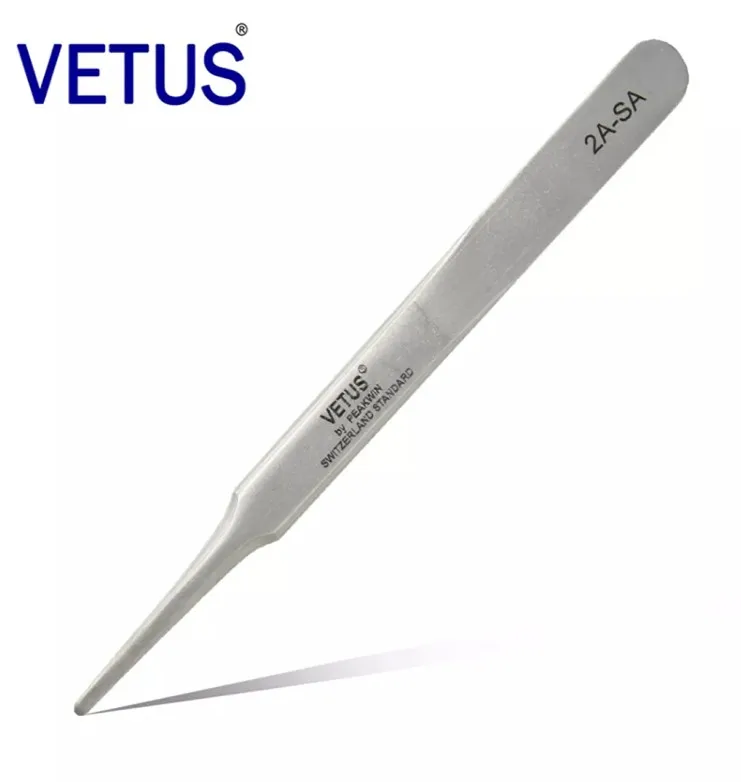 ESD Pointed  Vetus 2A-SA  Tweezer/Antistatic  2A-SA Plastic Tweezer /ESD conductive plastic Antistatic safe tweezer