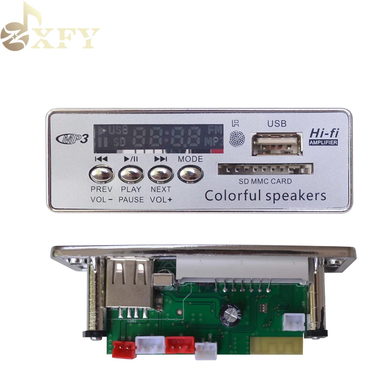 Плата mp3-декодера XFY с бесплатным образцом USB-дисплеем поставка от производителя OEM /ODM Прямая завода