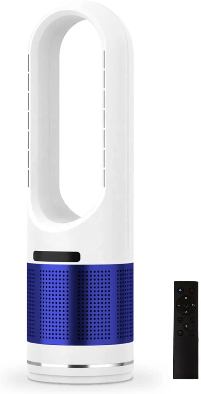 Wholesale Air Cooling Bladeless Fan Hot Cold Portable with hepa 13 Filter Electric Air Cooling Bladeless Fan Heater