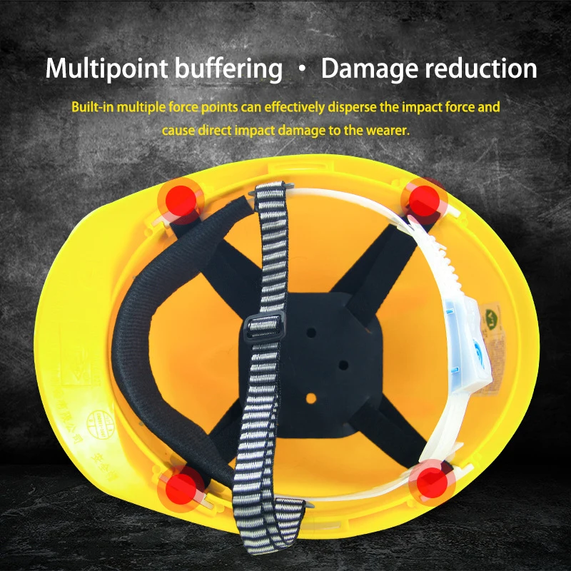 V-Shaped safety helmet industrial  anti impact safety helmets for construction industry