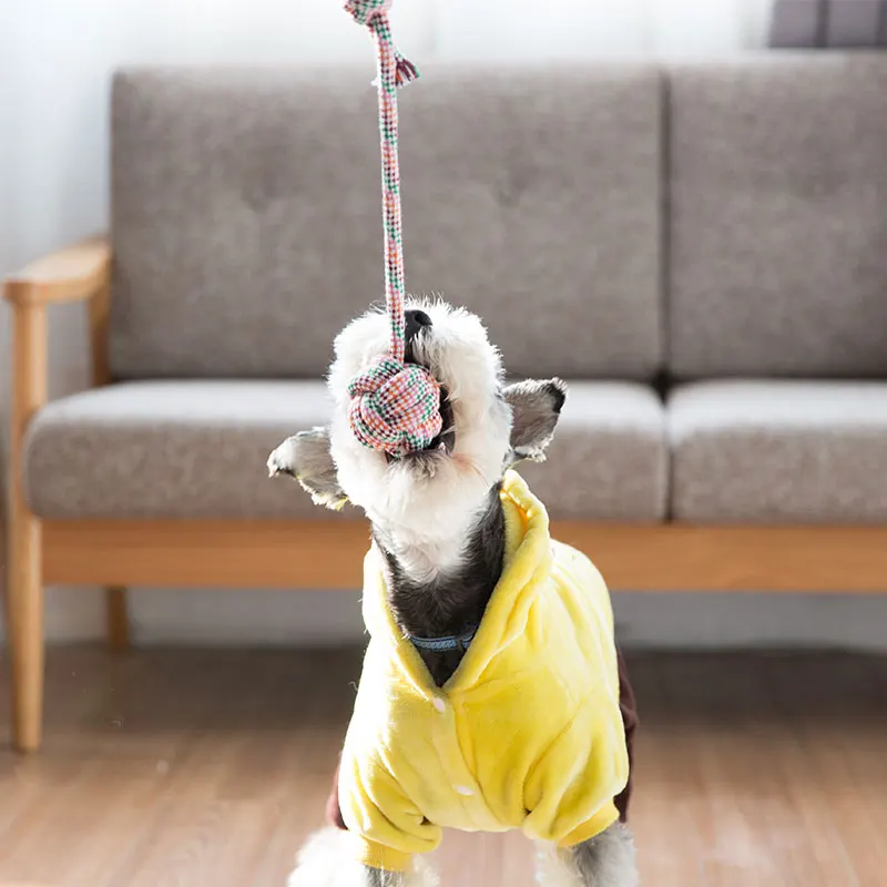 Durable Other Pet Products Training Interactive Toys Dog Rope Toy Sustainable Eco-friendly Bite Custom Pull Knot for Cat Puppies