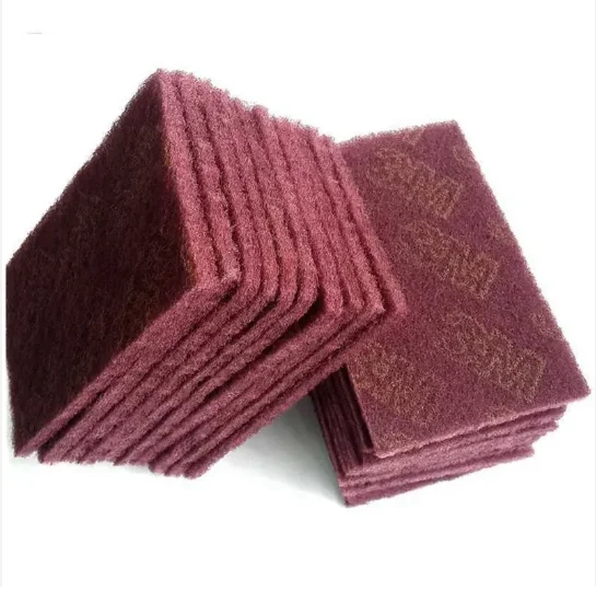 3 м Scotch Brite чистящая накладка высокого качества ручная 7447C для очистки из оксида алюминия абразива