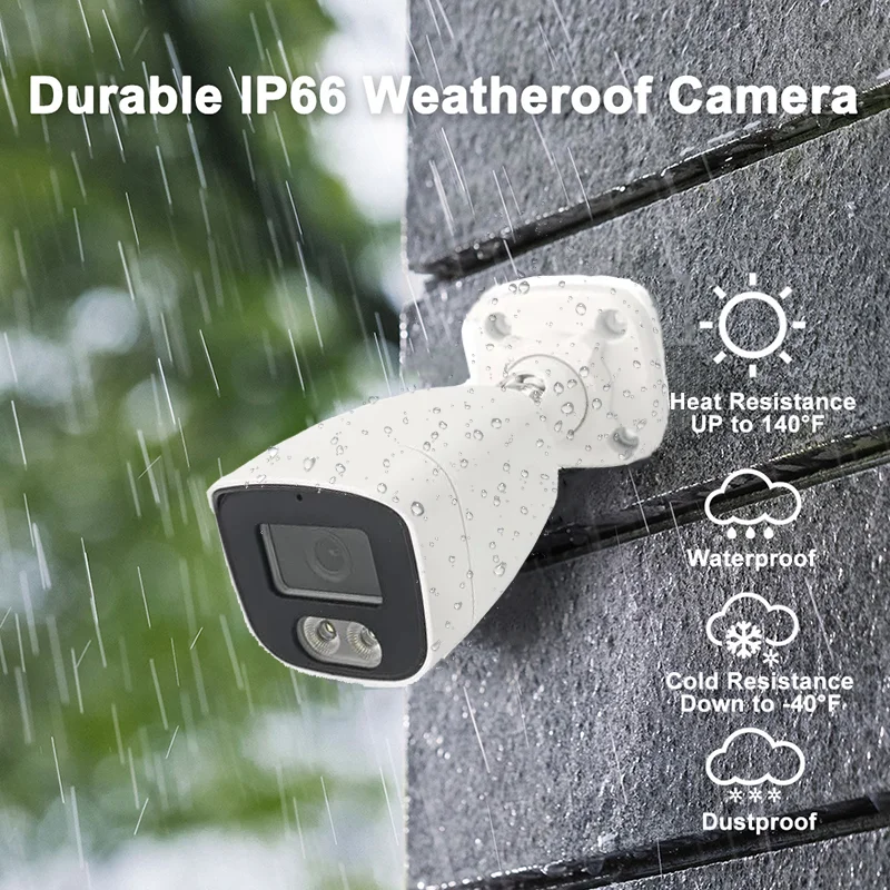 8CH 3MP 5MP Wireless Camera System NVR Alarm Kit For Apartment Flats WiFi Network Camera Two Way Intercom