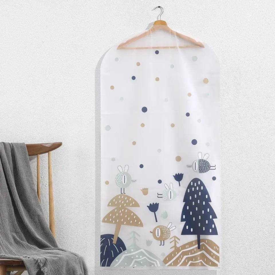Peva Three-Dimensional Dust Cover Clothing Garment Bag Coat Hanging Bag Dust Bag Clothing Cover