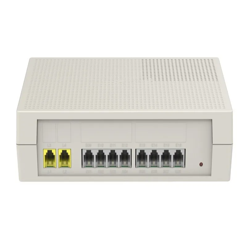 Высококачественный аналоговый маленький PABX Group 2 контурных порта 8 расширений PBX для гостиничного офиса