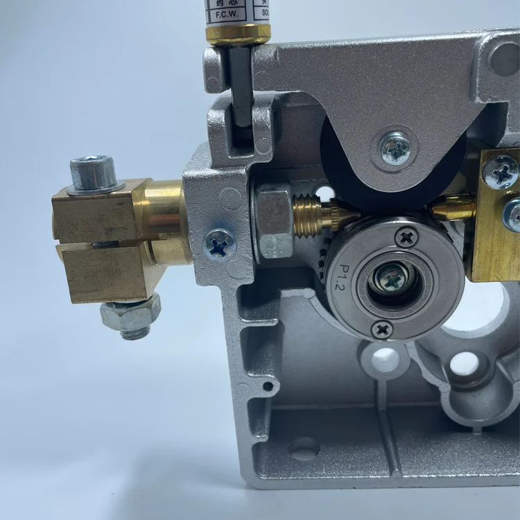 Welding robot accessories Wire feeder bracket Welding wire input device