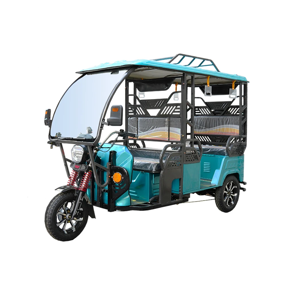 Top Selling 900W 48V truck trike Fat Tire electrical cargo bikes Passenger Electric Tricycle for Adults