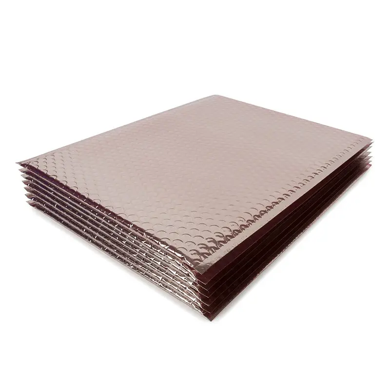 Creatrust self seal Metallic Padded Envelopes Bubble Mailers Shipping Bags for Mailing Packing Custom