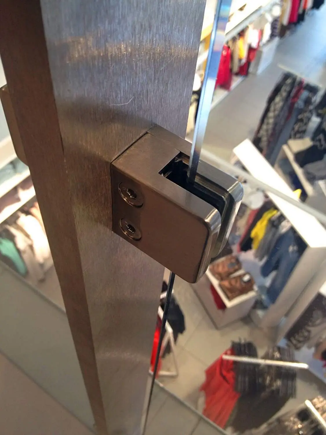 New Design Clamp for Glass Panel Table Connectors Glass Clamp Stainless Steel 316 Wall Glass Clamp