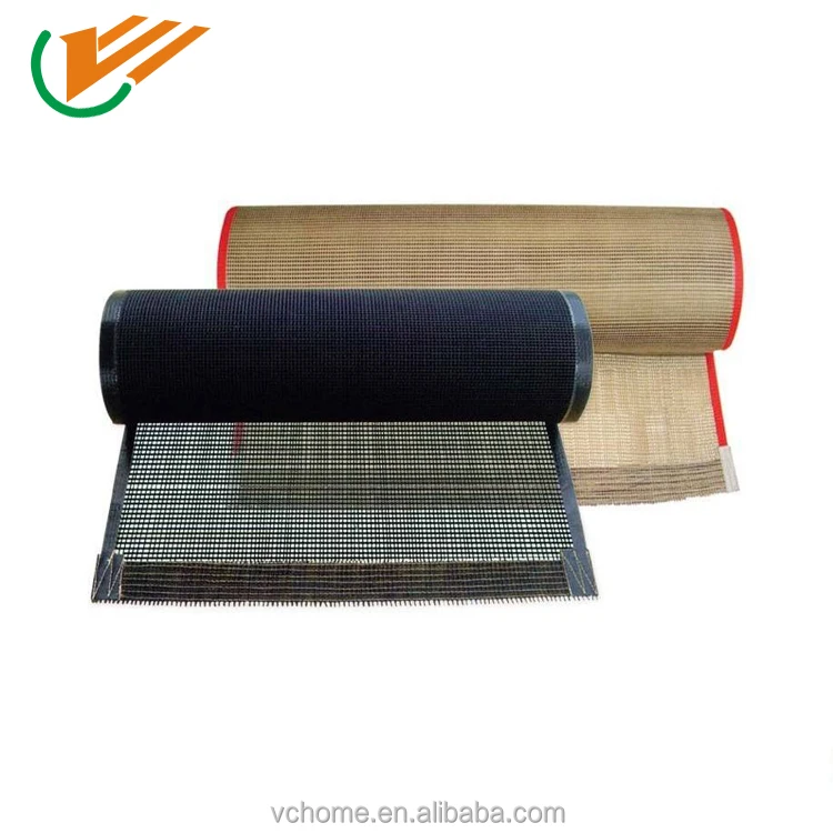 Китай Лидер продаж тефлон проволочной сетки экран конвейер пояс для высокой температуры