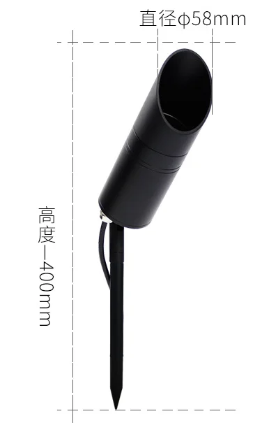 High Quality Waterproof IP65 MR16 GU10 LED Garden Spot Spike Light