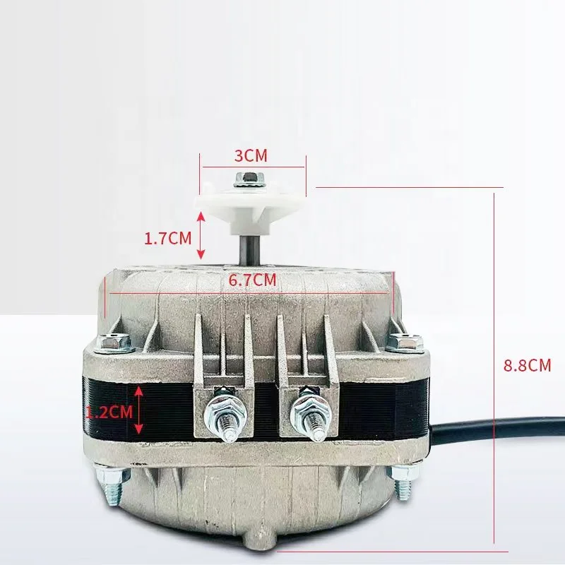 Special motor for freezer refrigeration
