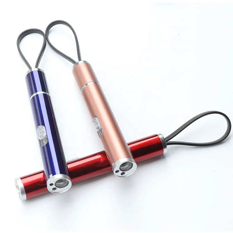 New Arrival Upgrade Interactive Teaser 3 Modes 7 in 1 Cat Toy Pen Light Portable USB Laser Pet Training Tool with 5 Patterns