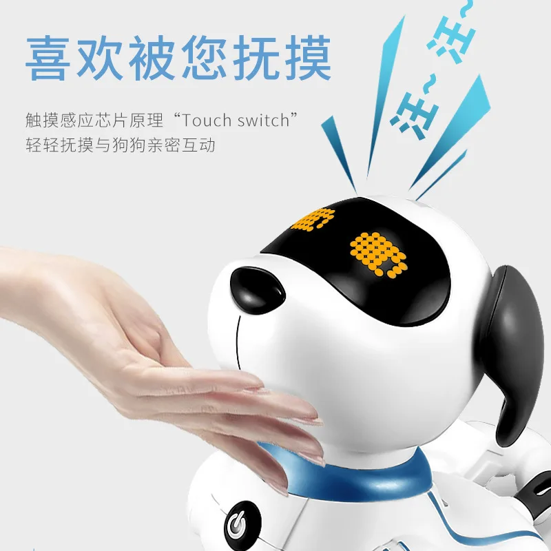 New Wholesale intelligent robot dog Programming Stunt Dancing rc robot dog