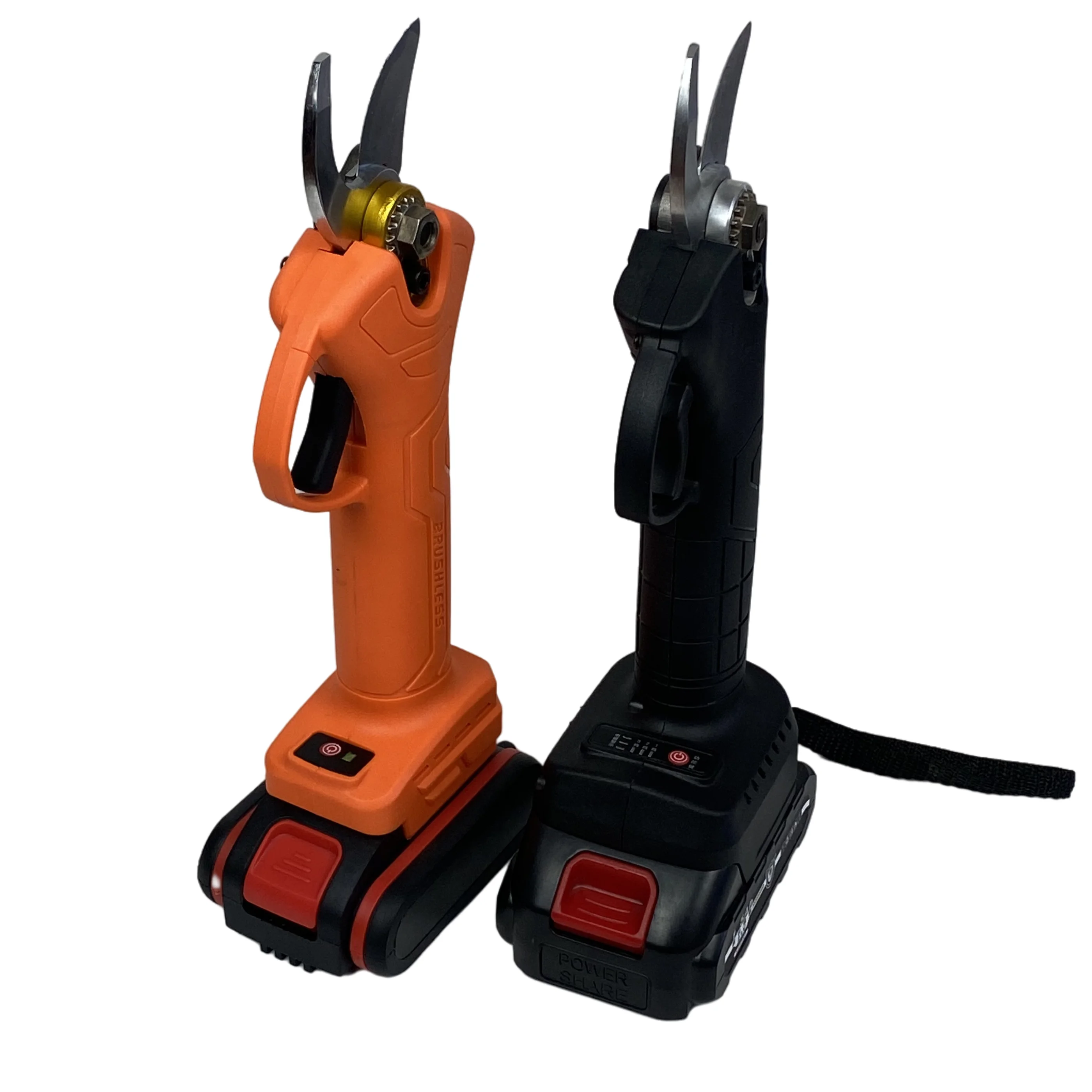 Electric gardening lithium battery bypass pruning shears electric vineyard pruning shears